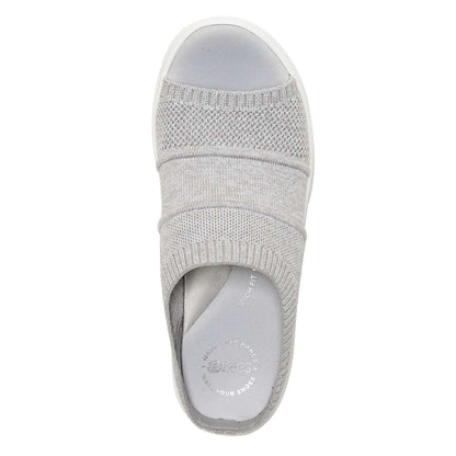 Iconic Slide - Oyster/Silver Smoke