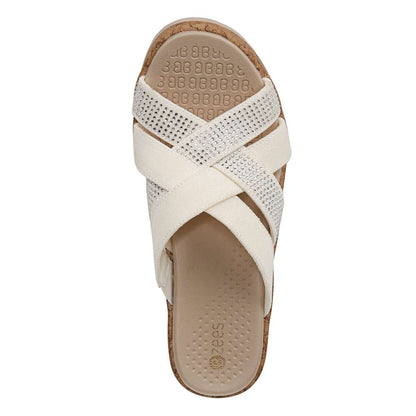 Reign Wedge Sandal - Sugar
