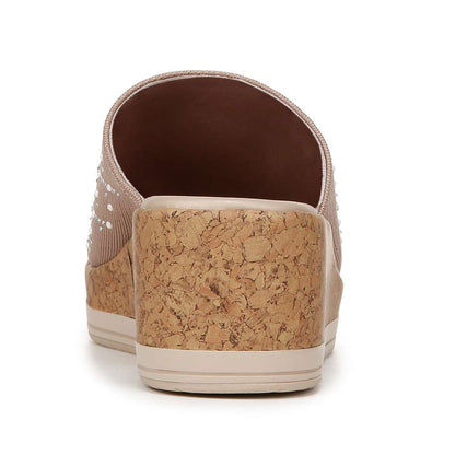 Royal Wedge Sandal - Biscotti