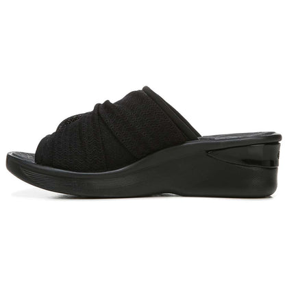 Smile II Wedge - Black Lace