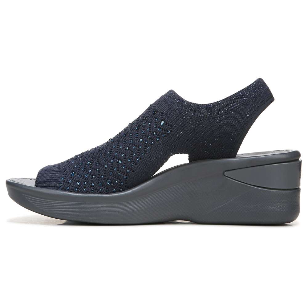 Star Bright Sandal - Navy Knit