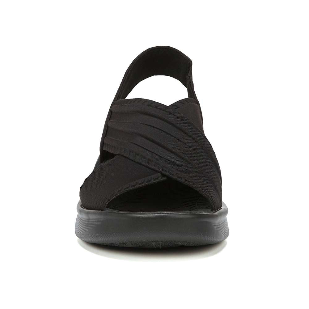Sunset Wedge Sandal - Black