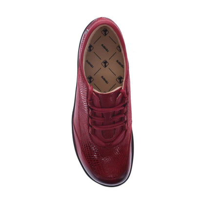 Alberta Lace-Up - Cherry Lizard