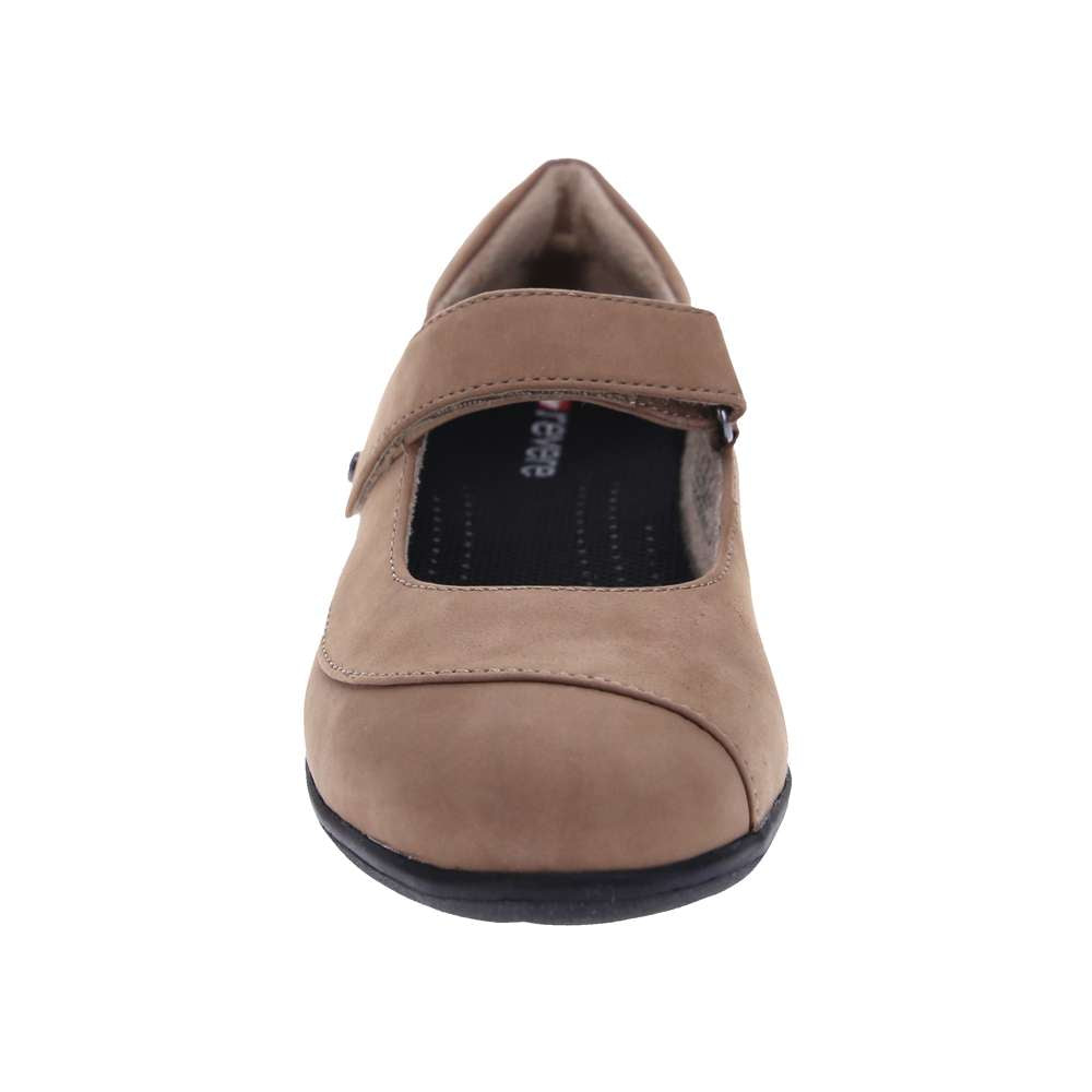 Amalfi Mary-Jane - Grey Nubuck