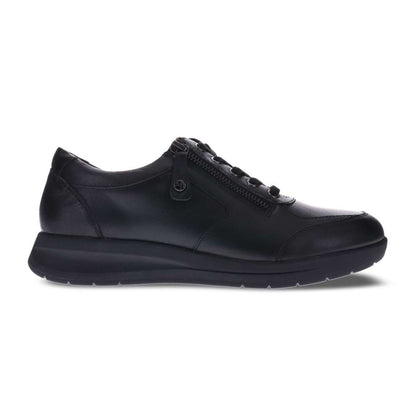 Boston Zip Sneaker - Black French
