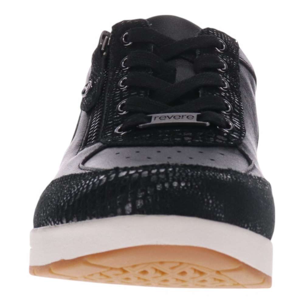 Boston Zip Sneaker - Black Perf