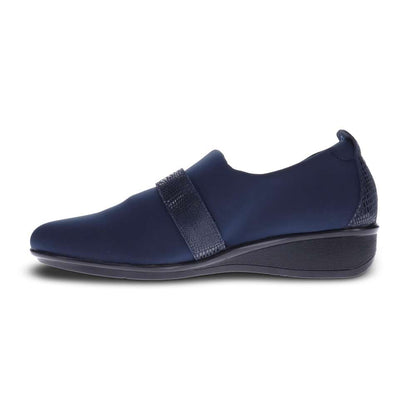 Genoa Stretch Loafer - Navy