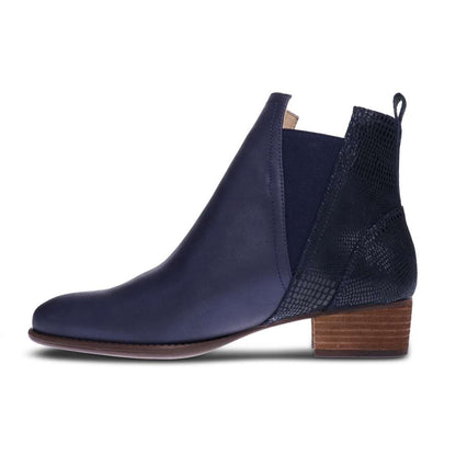 Havana Boot - Sapphire/Navy Lizard