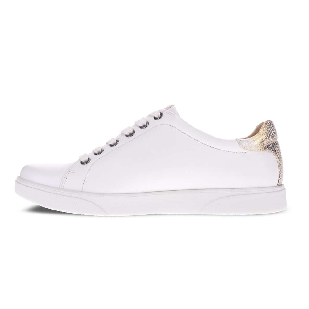 Limoges Casual Sneaker - Coconut/Metallic Interest