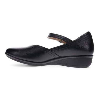 Narita Mary Jane Flats - Black Pebble