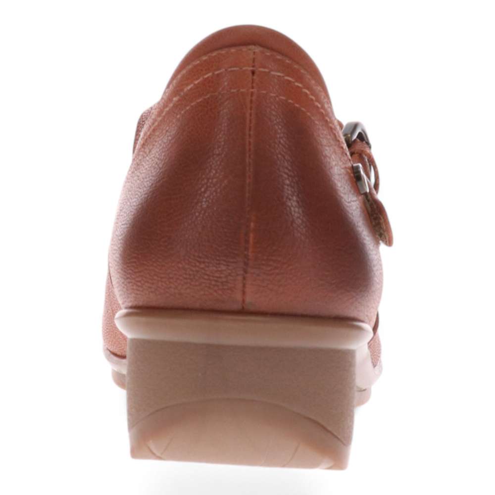 Narita Mary Jane Flats - Cognac