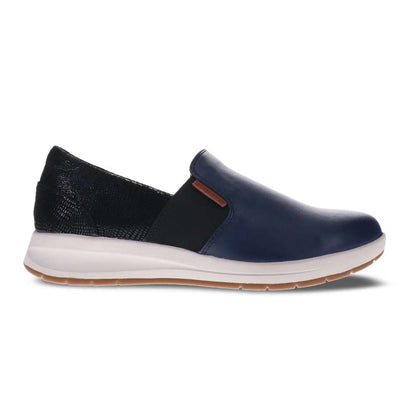 Panama Slip On Sneaker - Blue French/Black Lizard