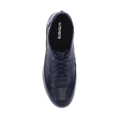 Rome Lace-Up - Navy Lizard