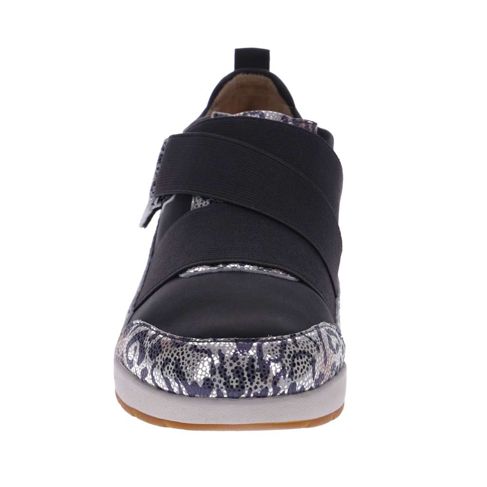 Virginia Adjustable Sneaker - Silver Safari