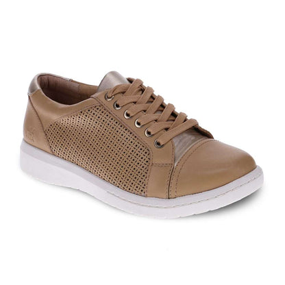 Belinda Casual Sneaker - Soft Gold Laser