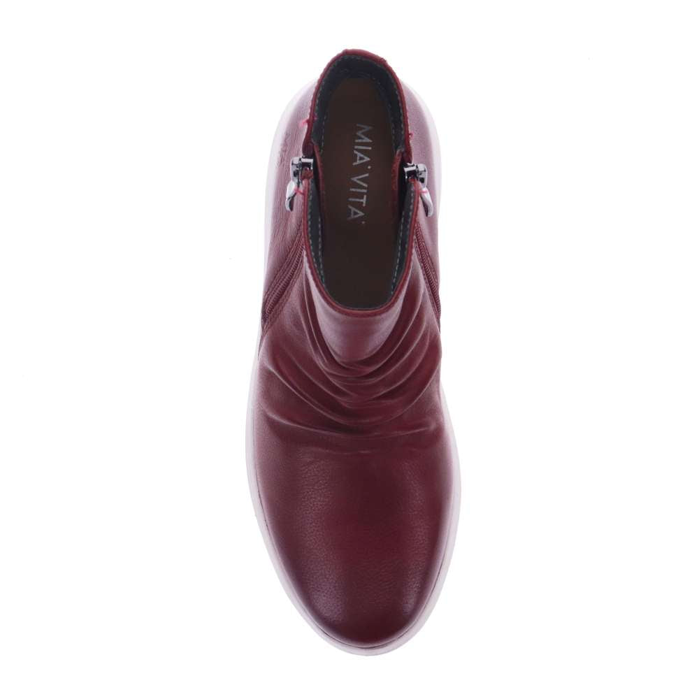 Bella Casual Boot - Burgundy