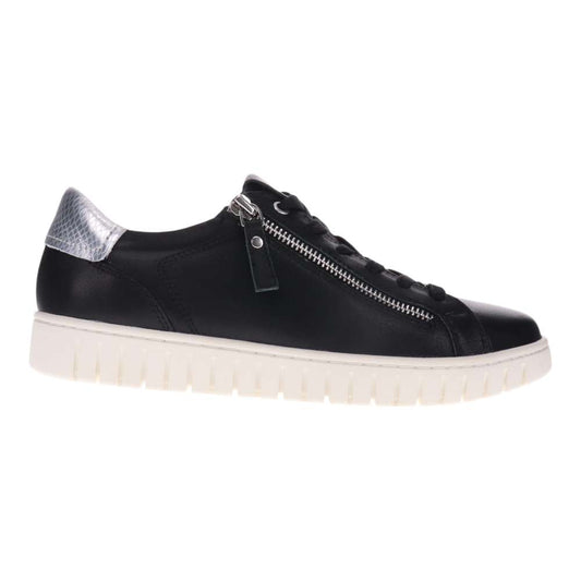 Luna Lace-Up Sneaker - Black
