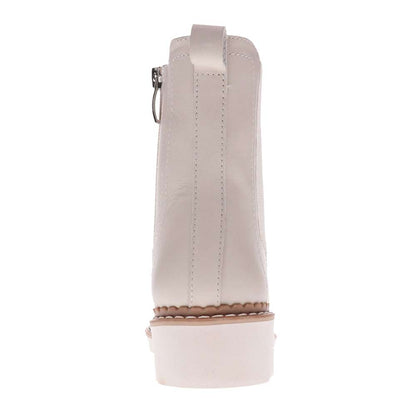 Polly Zip Boot - Off White