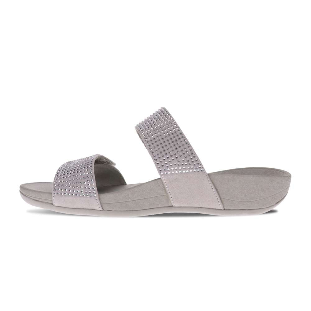 Avoca Slide Sandal - Silver