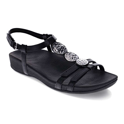 Ayla Adjustable Sandal - Black