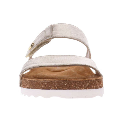 Branch Slide Sandal - Soft Gold
