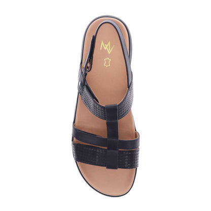 Bryn Adjustable Sandal - Black