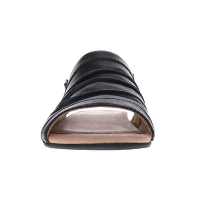 Mandy Flat Sandal - Black