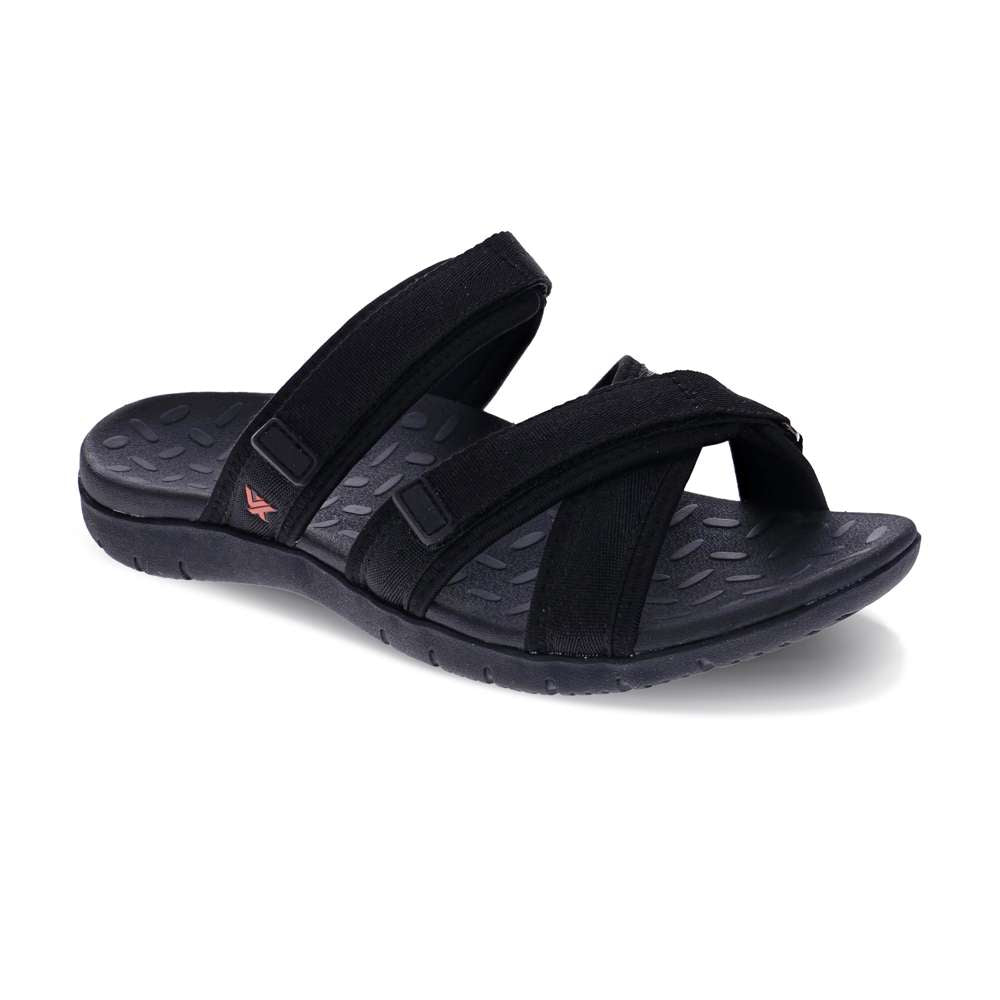 Quest Slide Sandal - Black