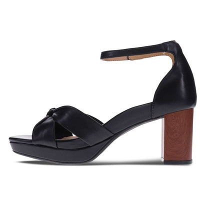 Tatum Heeled Sandal - Black