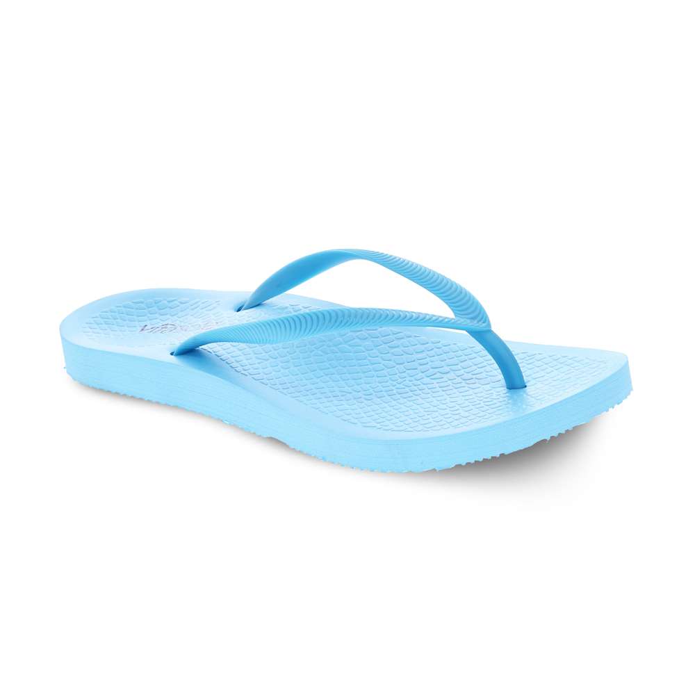 Venice Solid Women's Toe Post Sandal - Blue