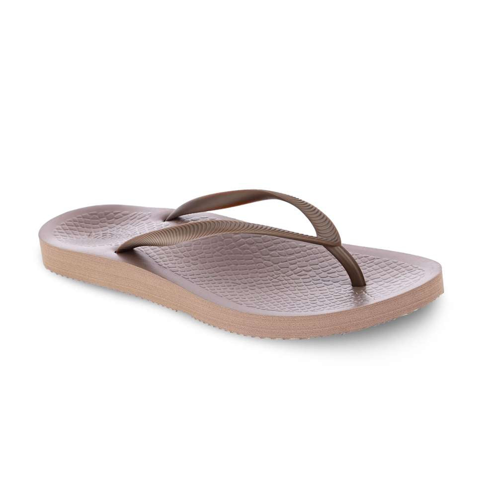 Venice Solid Women's Toe Post Sandal - Bronze