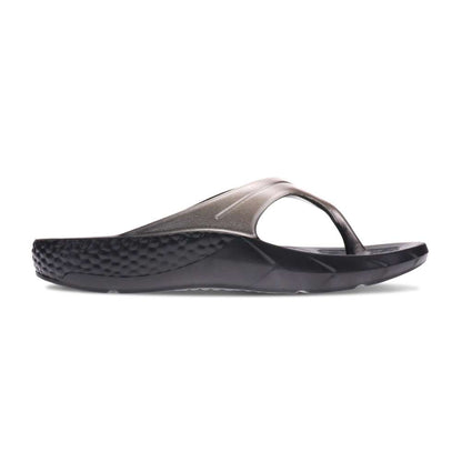 Vitality Toe Post Sandal - Black/Silver