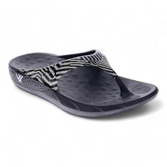 Vitality Toe Post Sandal - Black Zebra