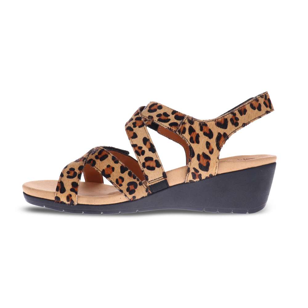 Casablanca Wedge - Leopard