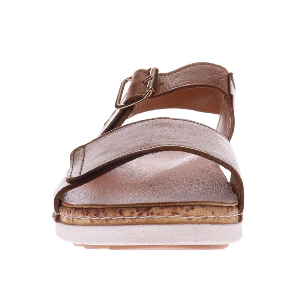 Georgia Back Strap Sandal - Caramel