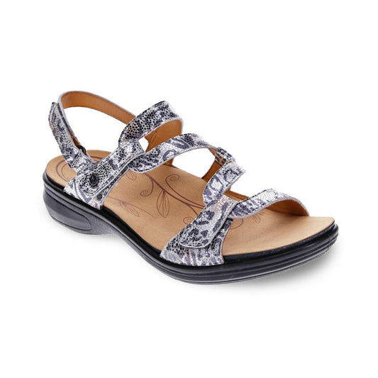 Miami Adjustable Sandal - Silver Safari