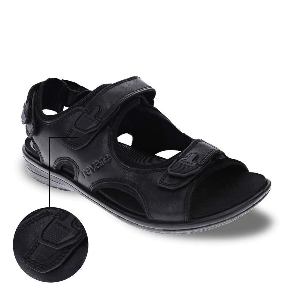 Montana Backstrap Sandal - Black