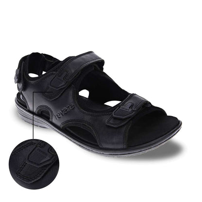 Montana Backstrap Sandal - Black