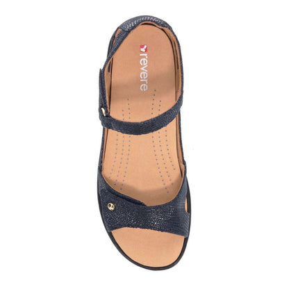 Portofino Sandal - Navy Lizard