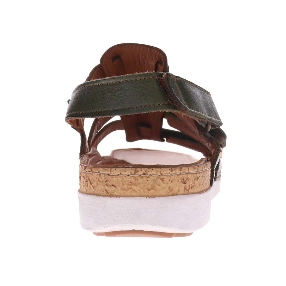 Santorini Gladiator Sandal - Khaki