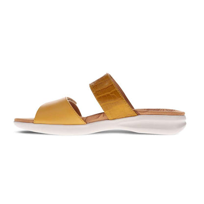 Seaside Slide Sandal - Mustard French/Croc
