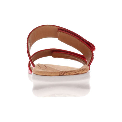 Seaside Slide Sandal - Red French/Croc