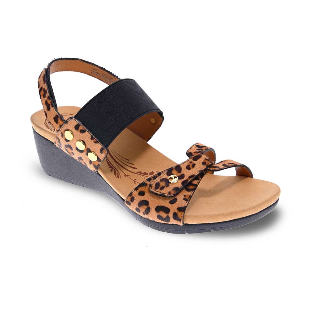 Tahiti Wedge - Leopard