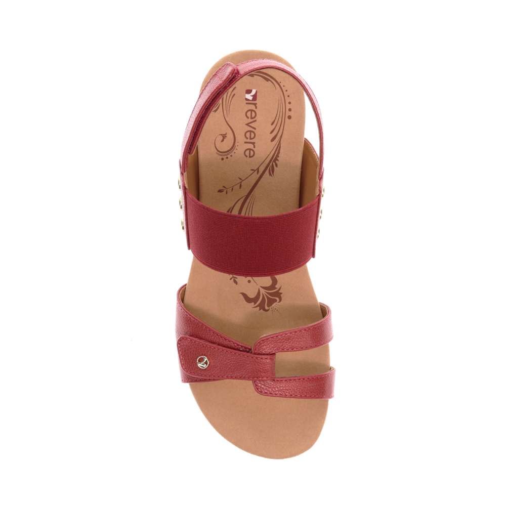 Tahiti Wedge - Ruby Metallic