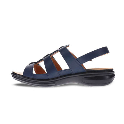 Toledo Backstrap Sandal - Blue French