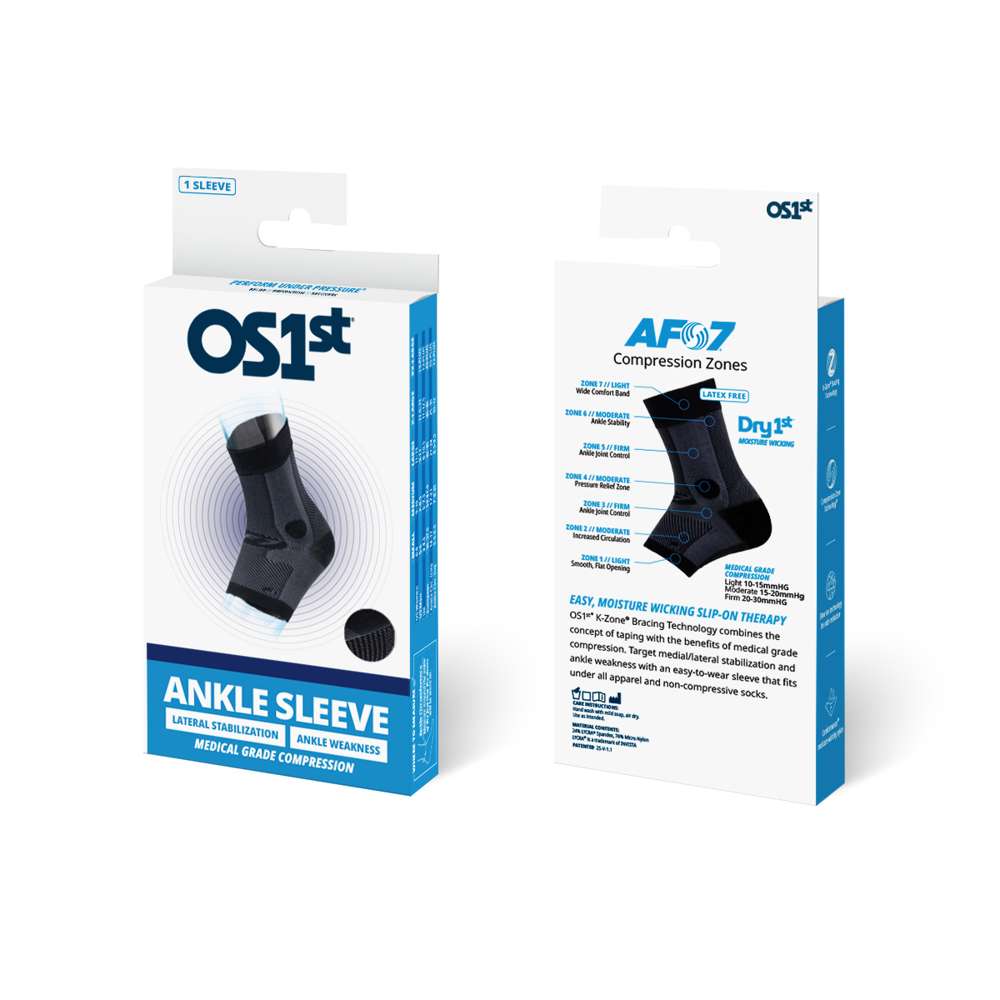 Ankle Bracing System Right (AF7) - Black
