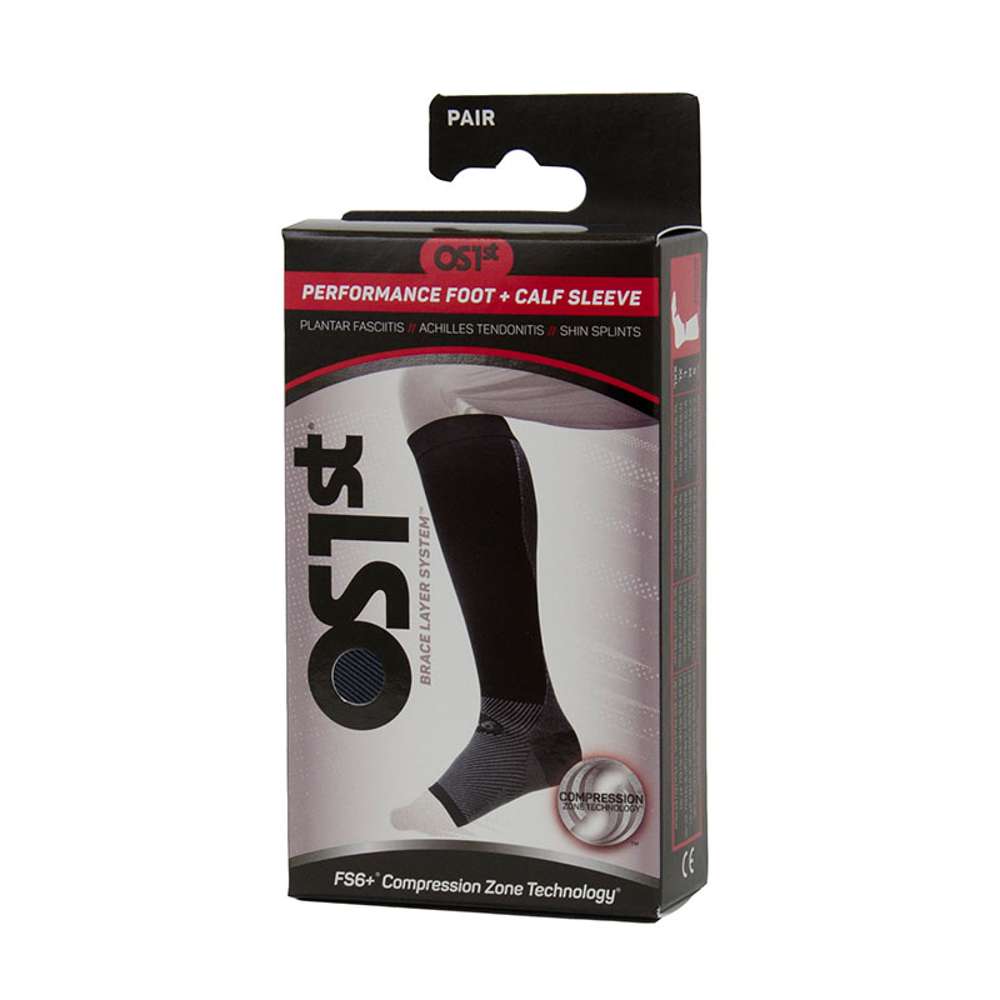 Sports Compression Leg Sleeve (FS6+) - White