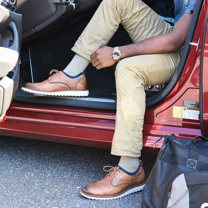 Travel Wellness Compression Socks - Natural