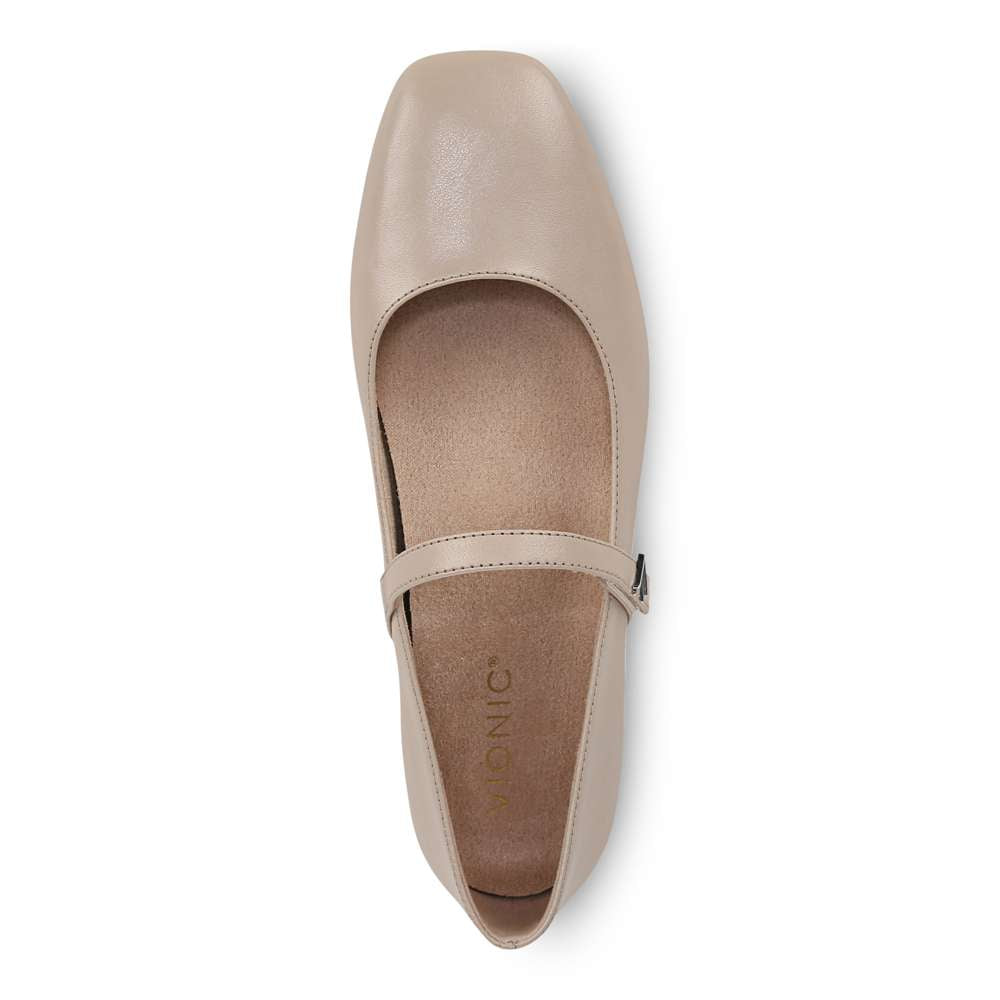 Alameda Mary Jane Flat - Oatmeal