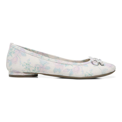 Callisto Floral Flat - Cream Botanical